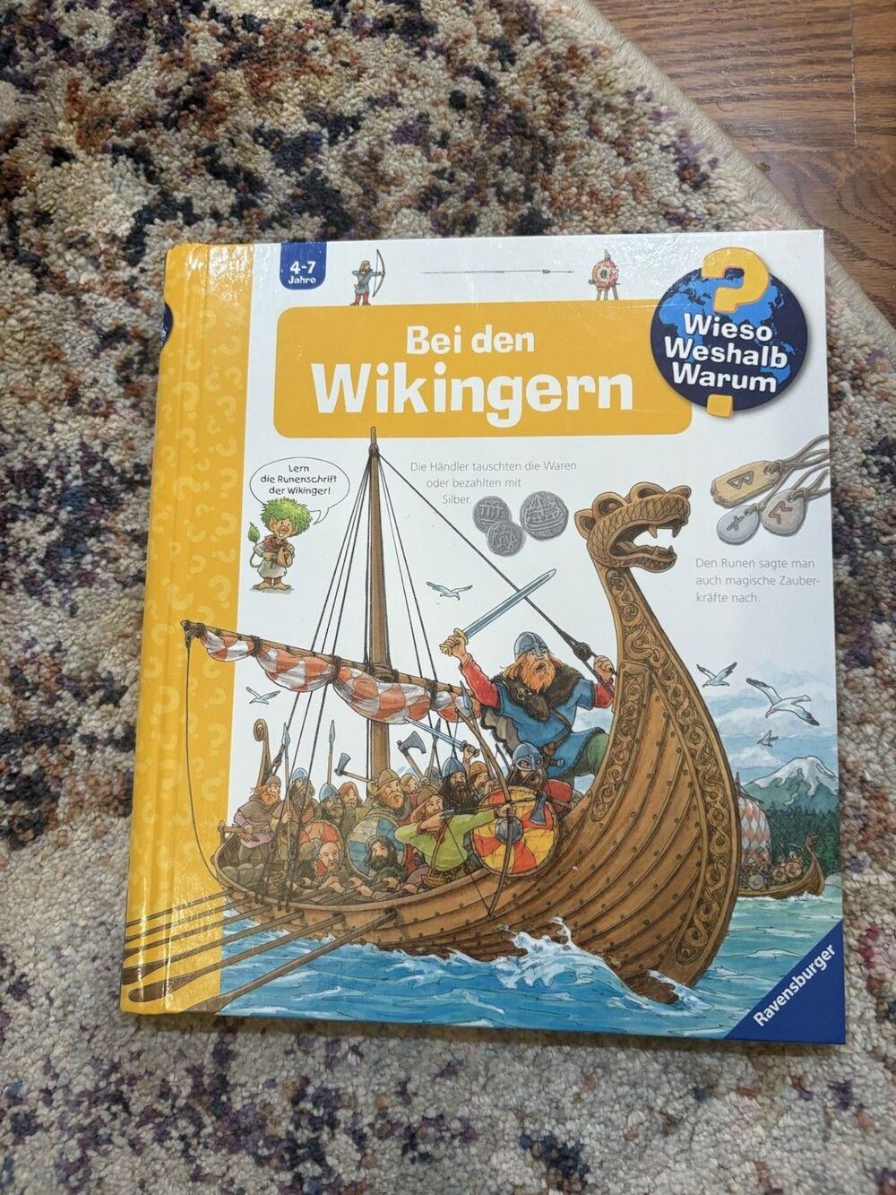 NEW Tiptoi Bei den Wikingern Hardcover Book